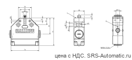 Одиночный выключатель Balluff BNS 813-FR-60-186 - Одиночный выключатель Balluff BNS 813-FR-60-186