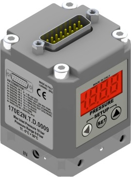 173E2N.T.D.0009 - Регулятор давления пропорциональный, G1/2", дисплей, 0.03...9 бар, 0-10В, точность 0,3% - 173E2N.T.D.0009 - Регулятор давления пропорциональный, G1/2", дисплей, 0.03...9 бар, 0-10В, точность 0,3%