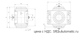 Aventics Разветвитель, Cерия NL1-DIL – 0821300771 - Aventics Разветвитель, Cерия NL1-DIL – 0821300771
