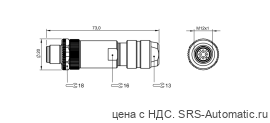 Разъем Balluff BCC M474-0000-2A-000-01X475-000 - Разъем Balluff BCC M474-0000-2A-000-01X475-000