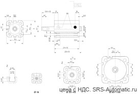 Aventics Компактный цилиндр ISO 21287, Cерия CCI – R422001599 - Aventics Компактный цилиндр ISO 21287, Cерия CCI – R422001599