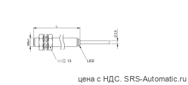 Индуктивный датчик Balluff BES M08EF-POC20B-BP02-003 - Индуктивный датчик Balluff BES M08EF-POC20B-BP02-003