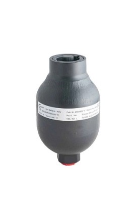 AML0.8F250CG5V-11 - Аккумулятор пневмогидравлический мембранный, V=0,8л, Рмакс=250бар, G3/4", (-40°С...+70°С) - AML0.8F250CG5V-11 - Аккумулятор пневмогидравлический мембранный, V=0,8л, Рмакс=250бар, G3/4", (-40°С...+70°С)