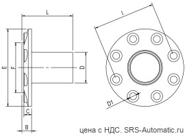 Адаптер фланцевый ansi 150-lb 90014 00 003 - Адаптер фланцевый ansi 150-lb 90014 00 003