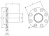 Адаптер фланцевый ansi 150-lb 90014 00 003 - Адаптер фланцевый ansi 150-lb 90014 00 003
