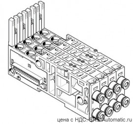 Festo VMPAL-AP-4X10-QS4-1 Монтажная плита - Festo VMPAL-AP-4X10-QS4-1 Монтажная плита