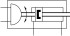 Festo DSL-20-50-270-P-A-S20-KF-B Пневмопривод - Festo DSL-20-50-270-P-A-S20-KF-B Пневмопривод