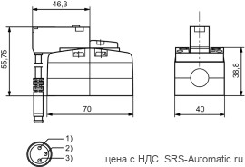 Aventics 5/2-пневмораспределитель, Cерия 581, размер 1 – 5811150160 - Aventics 5/2-пневмораспределитель, Cерия 581, размер 1 – 5811150160