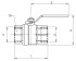 Кран шаровой газовый муфтовый с резьбой rp iso7 aignep 06068 00 005 - Кран шаровой газовый муфтовый с резьбой rp iso7 aignep 06068 00 005