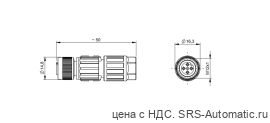 Разъем Balluff BCC M435-0000-1A-000-43X475-000 - Разъем Balluff BCC M435-0000-1A-000-43X475-000